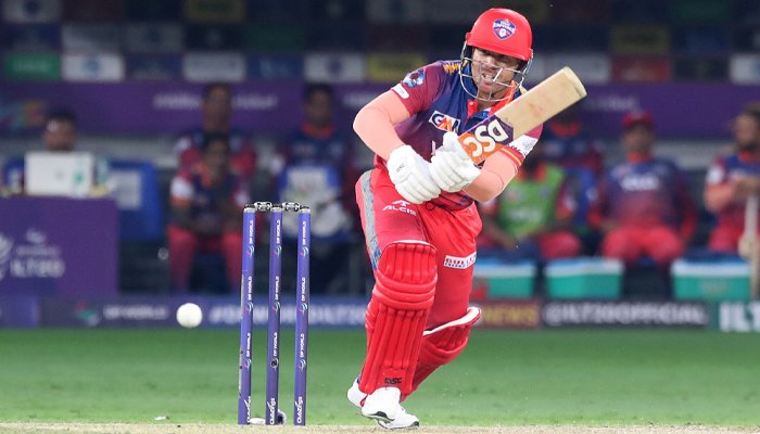 Australian Legend David Warner lauds Gulbadin Naib’s efforts for leading Dubai Capitals to the Finals
