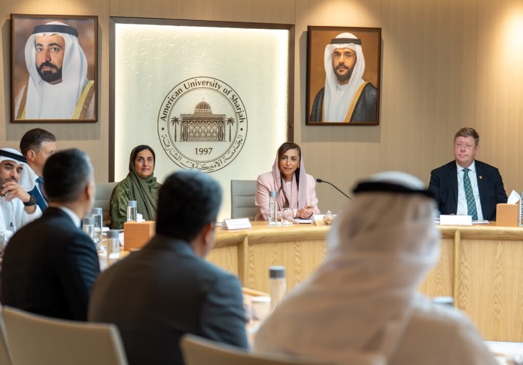 Bodour Al Qasimi chairs AUS advisory council meeting to strengthen the university’s role in the UAE’s future