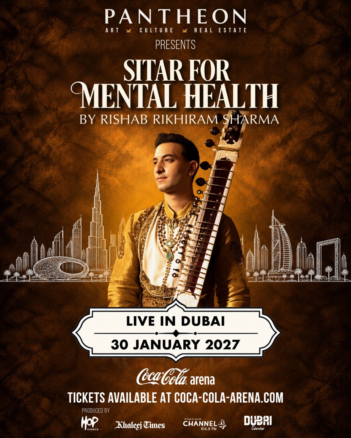 RISHAB RIKHIRAM SHARMA BRINGS THE HEALING POWER OF SITAR TO DUBAI